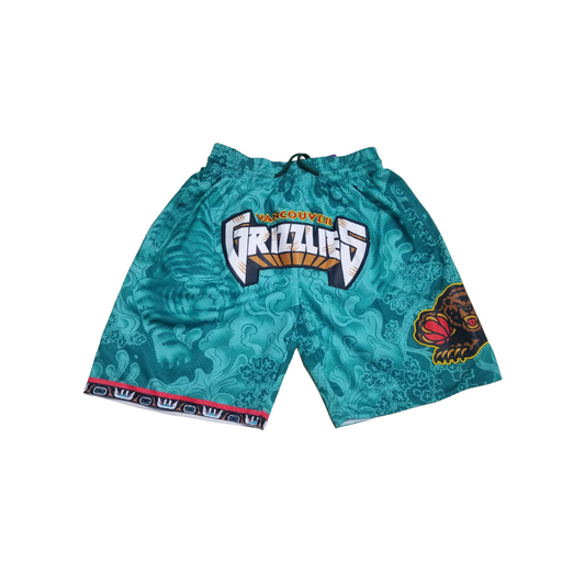 Pantaloncini da basket Memphis Grizzlies Hoopen Neon™