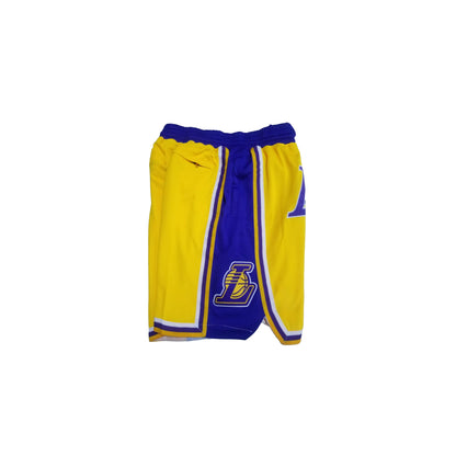 Pantalones cortos de baloncesto de la NBA Los Angeles Lakers Hoopen™ (amarillo)