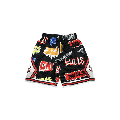 Chicago Bulls Hoopen Graffiti™ Basketball Shorts